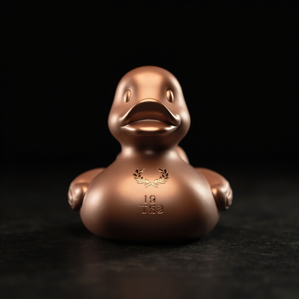 Designer rubber duck, 15 to 30 cm, limited editions
