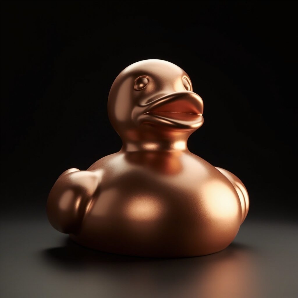 Mega rubber duck, 50 to 120 cm, statement object