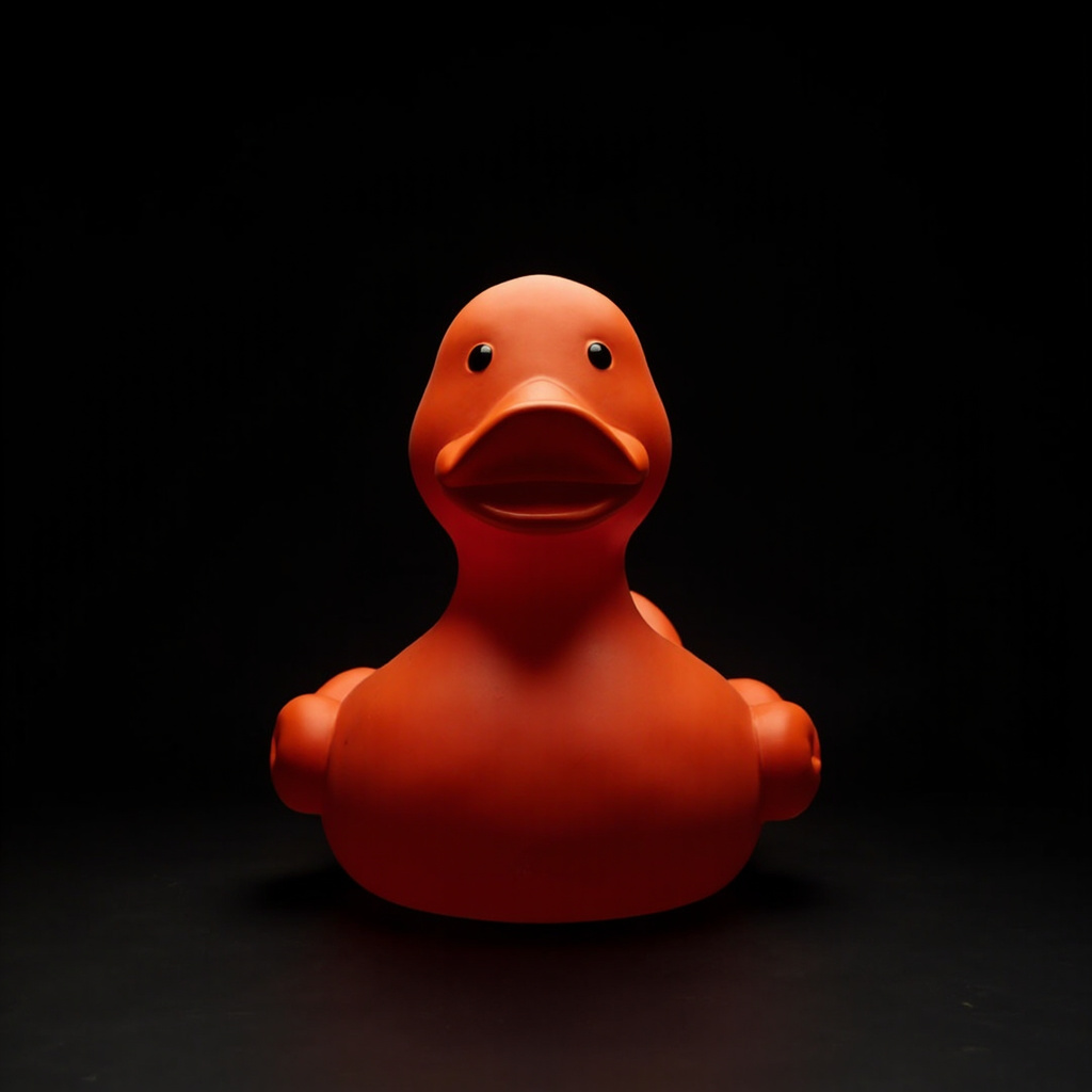 A 3 m Architect duck as a foyer installation.