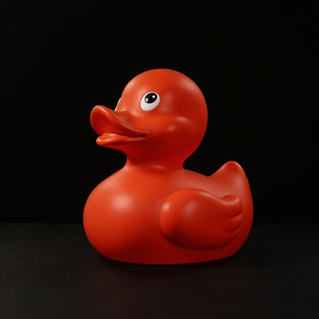 A 90 cm Mega duck as a photo object.