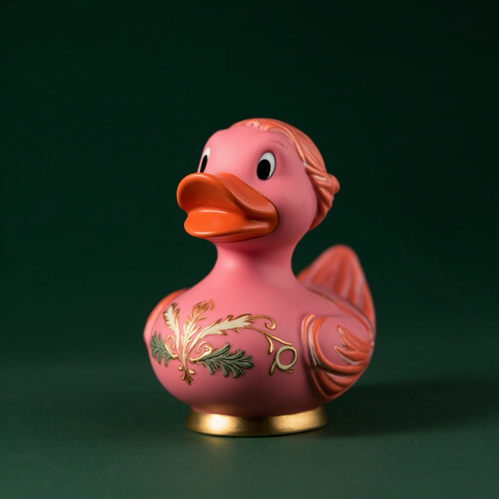 Designer rubber duck, 15–30 cm