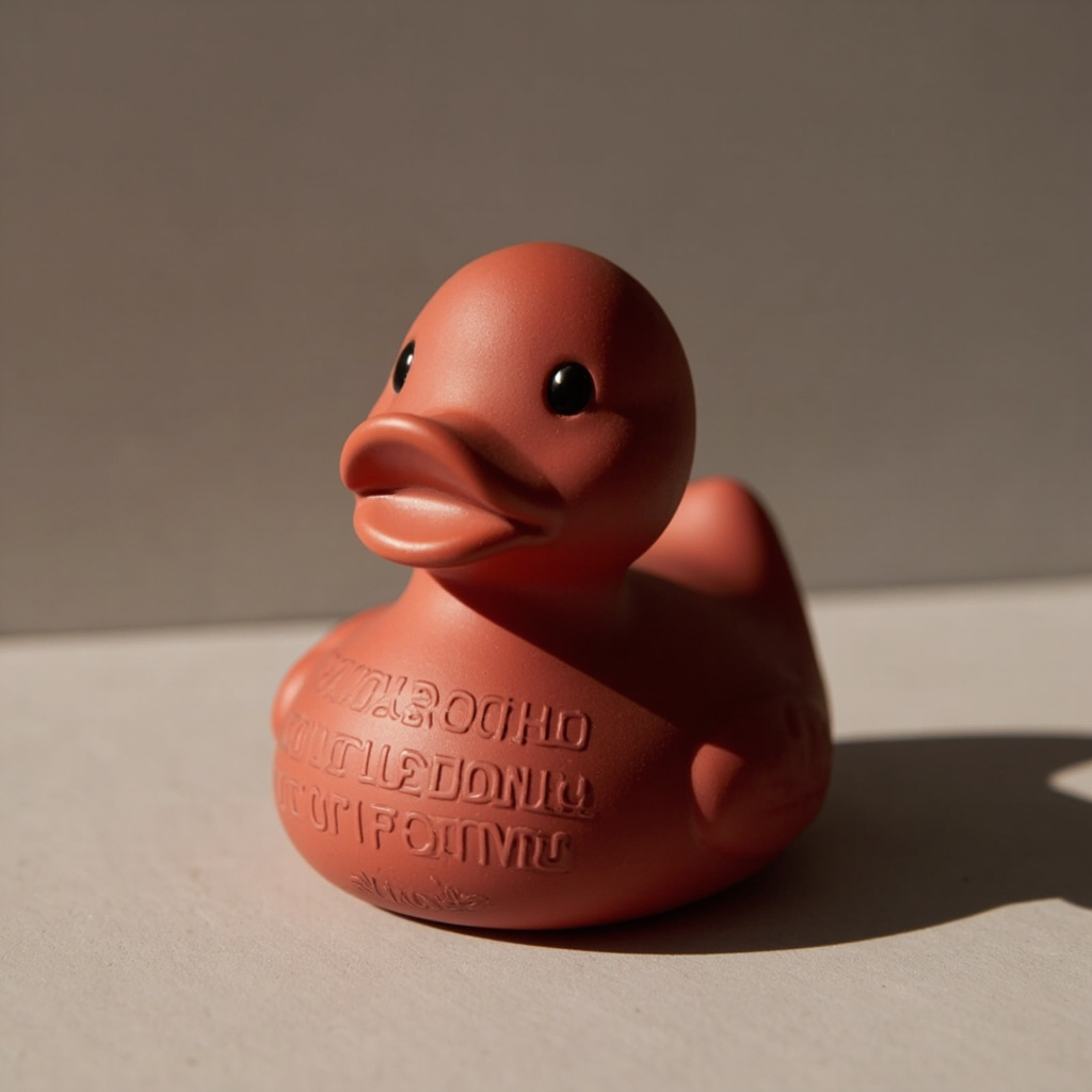 Designer duck, 15 to 30 cm
