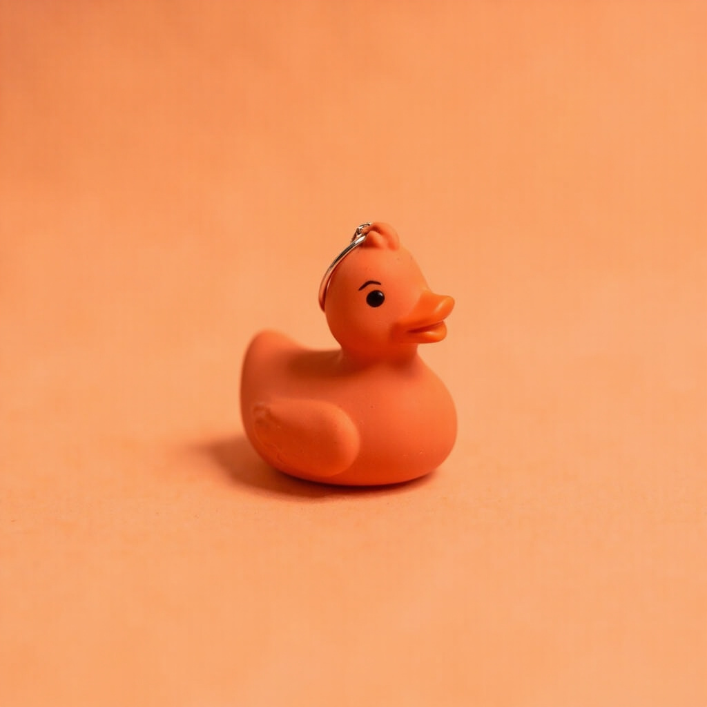 Quacktory 4 cm keychain — Keyring «Big Thumb»