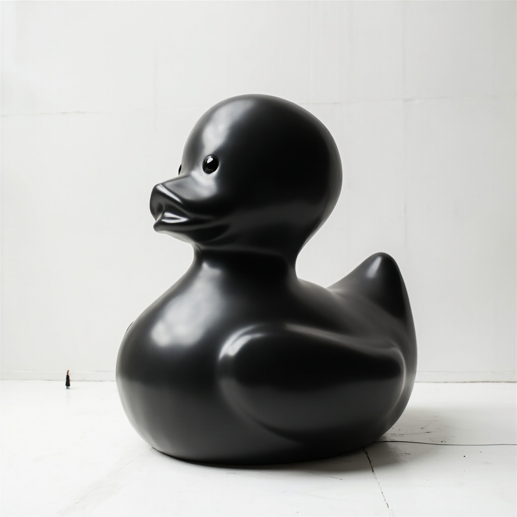 Quacktory Architect 3 m installation duck