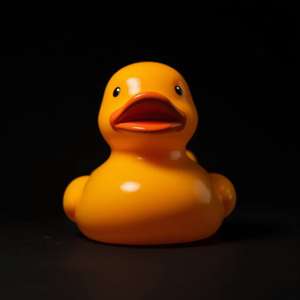 Quacktory Mega 85 cm rubber duck, statement photo object