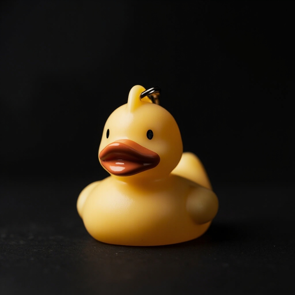 Quacktory Micro rubber duck 4–8 cm