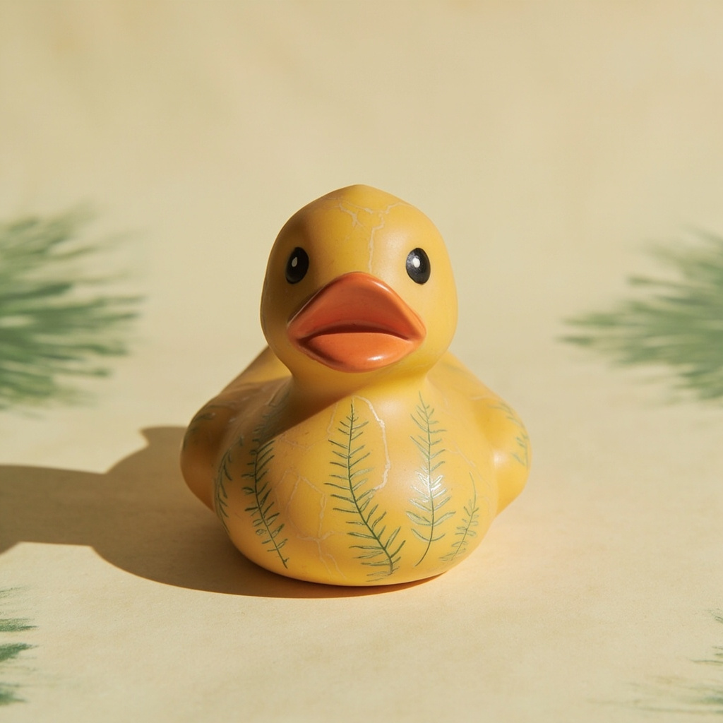 Designer duck, 15 to 30 centimetres, cat-sized