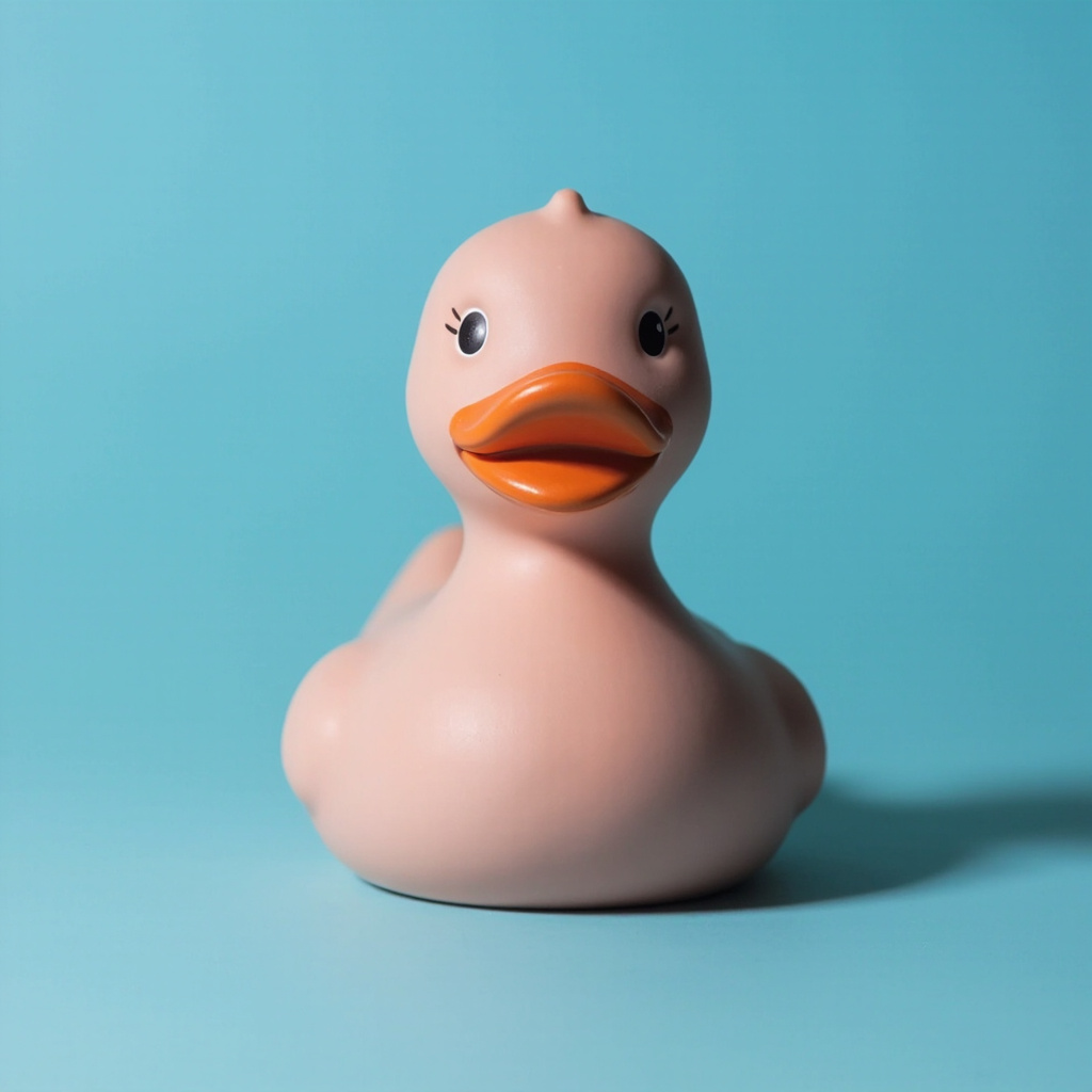 Classic duck, fist-sized