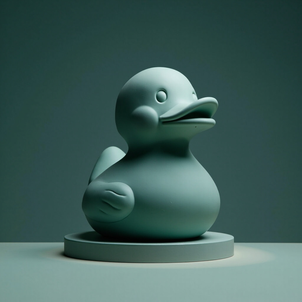 Quacktory Mega duck, 50 to 120 centimetres, decorative object